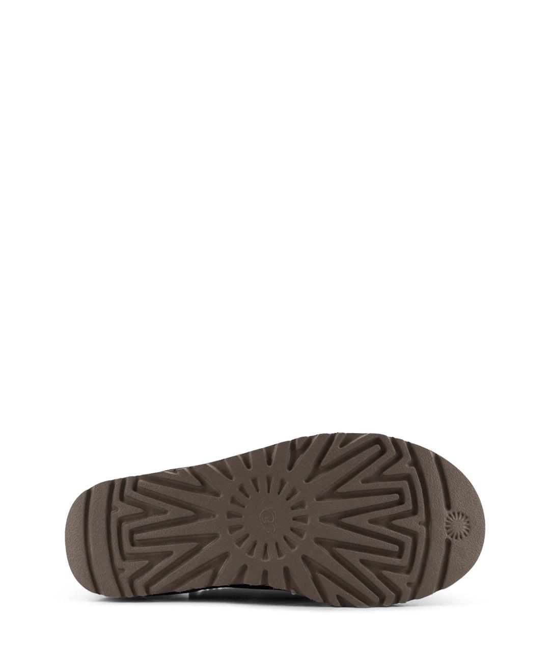 UGG Коричневые замшевые мюли, фото 4