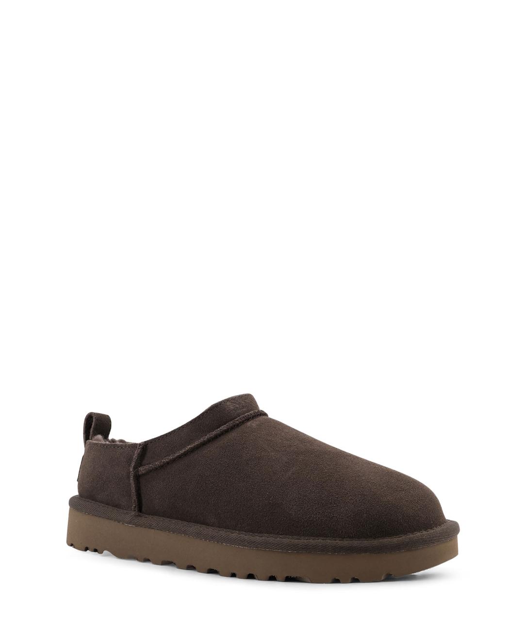 UGG Коричневые замшевые мюли, фото 2