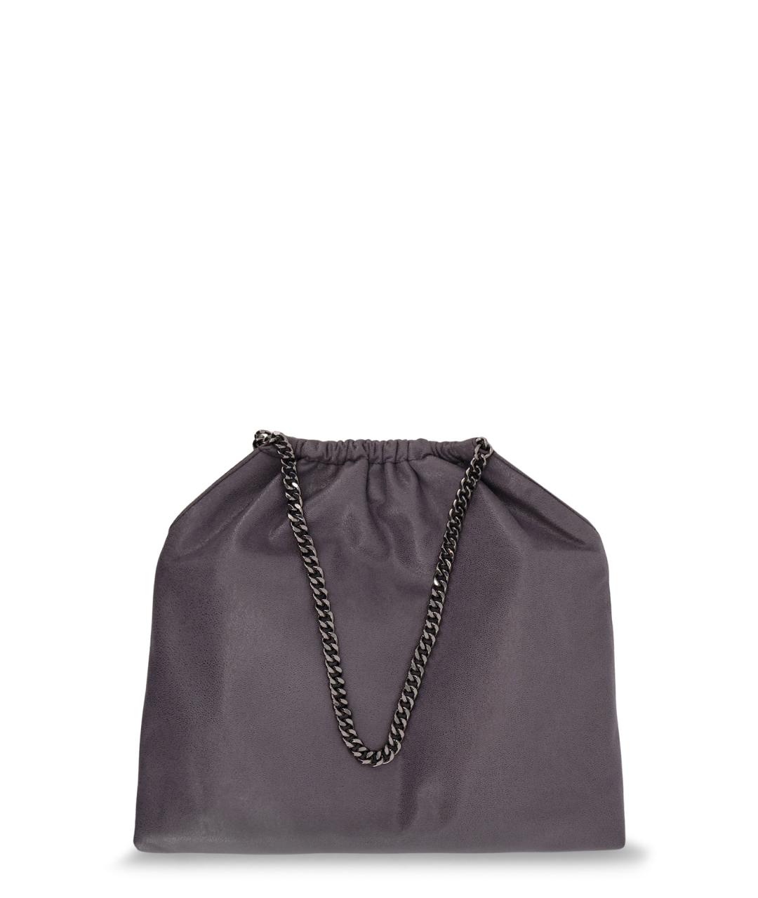 STELLA MCCARTNEY Серая сумка через плечо из искусственной кожи, фото 2