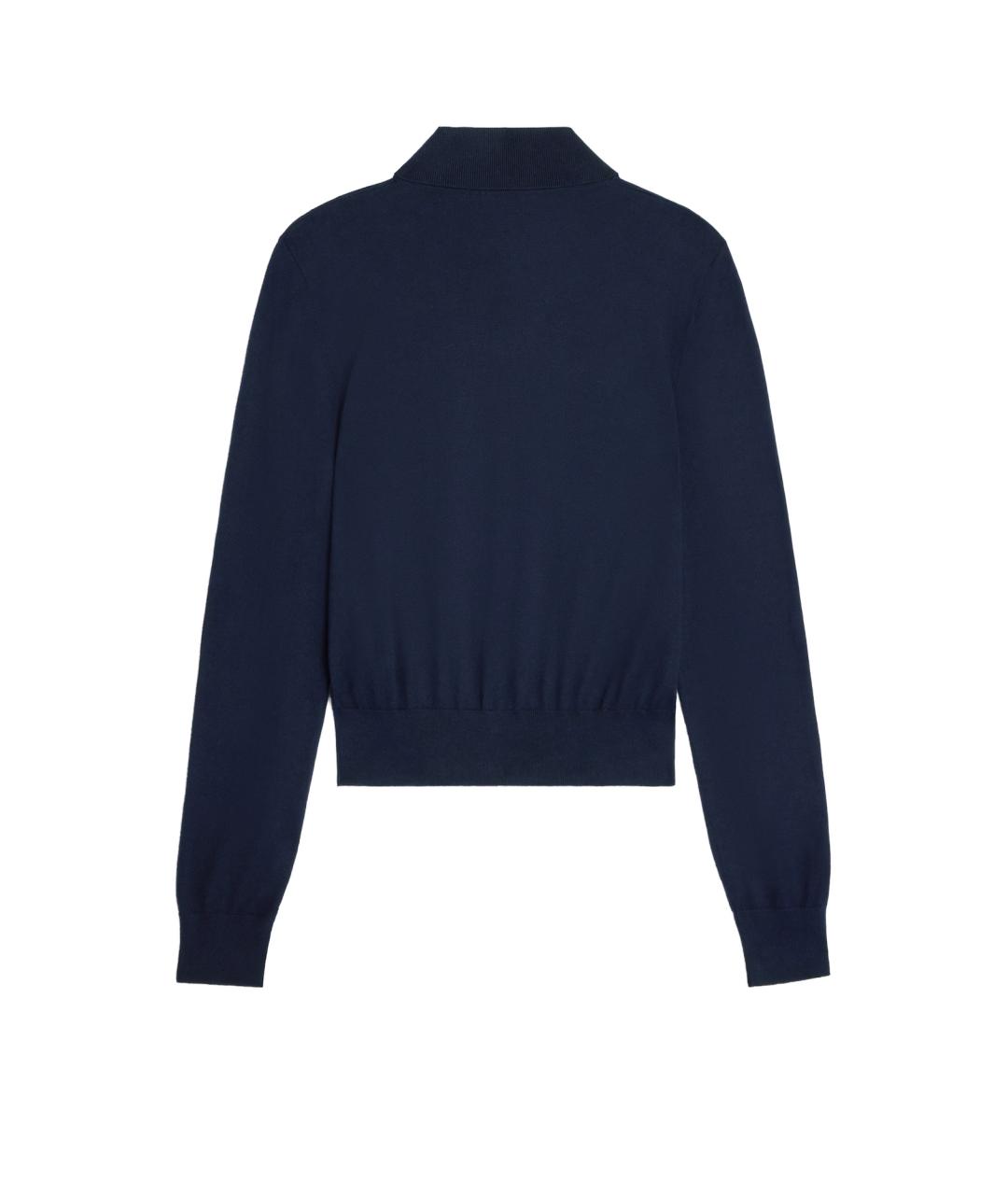 CELINE Синий джемпер / свитер, фото 2