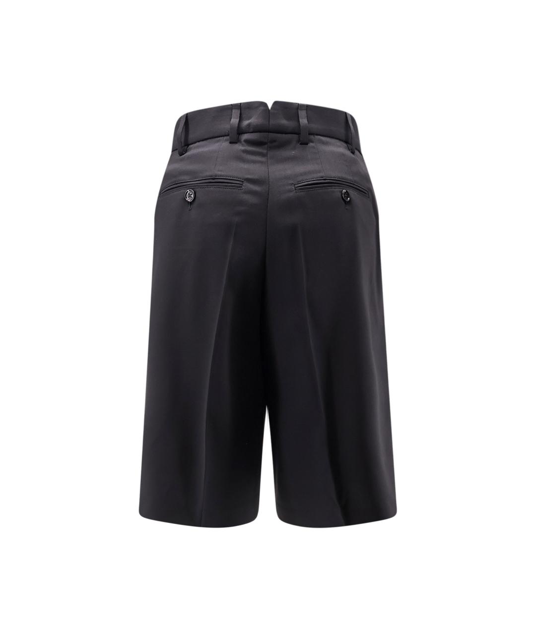 Ami Paris Черные шерстяные шорты, фото 2