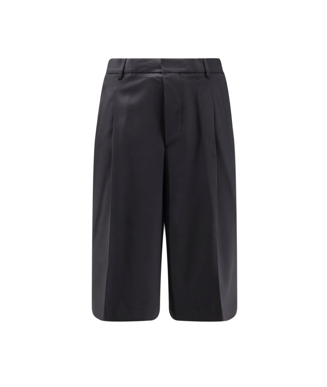 Ami Paris Черные шерстяные шорты, фото 1