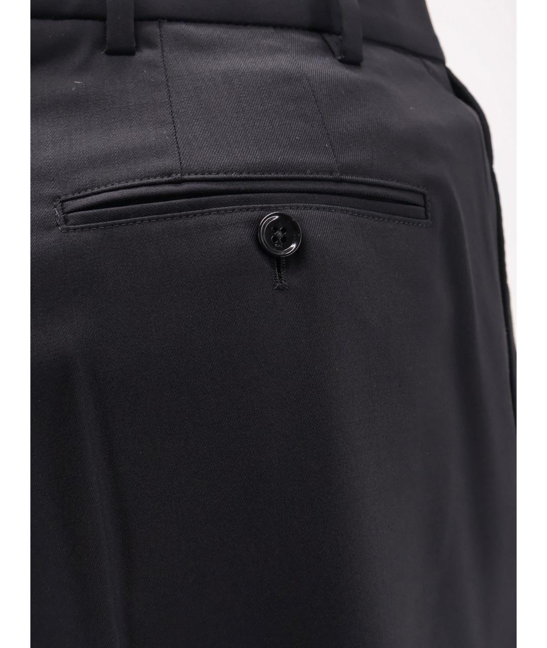 Ami Paris Черные шерстяные шорты, фото 3