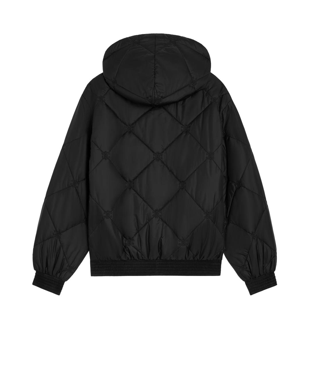 CELINE Черная полиэстеровая куртка, фото 2