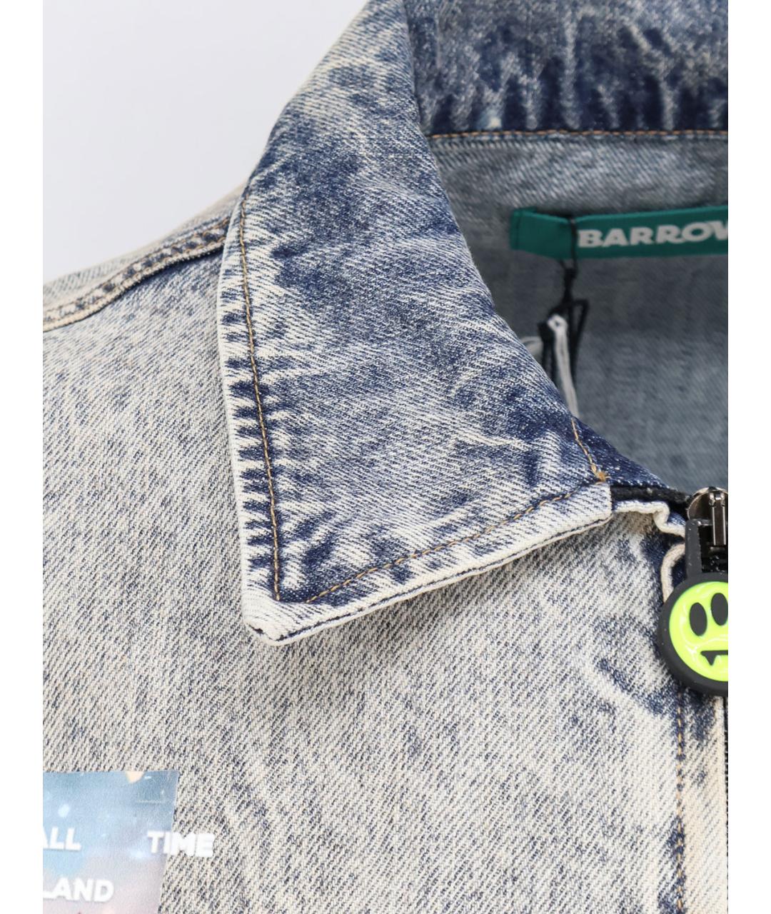 BARROW Голубая деним куртка, фото 3
