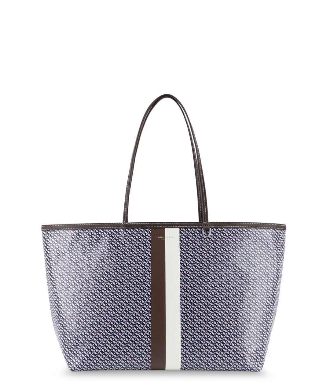 TORY BURCH Синяя сумка тоут, фото 1