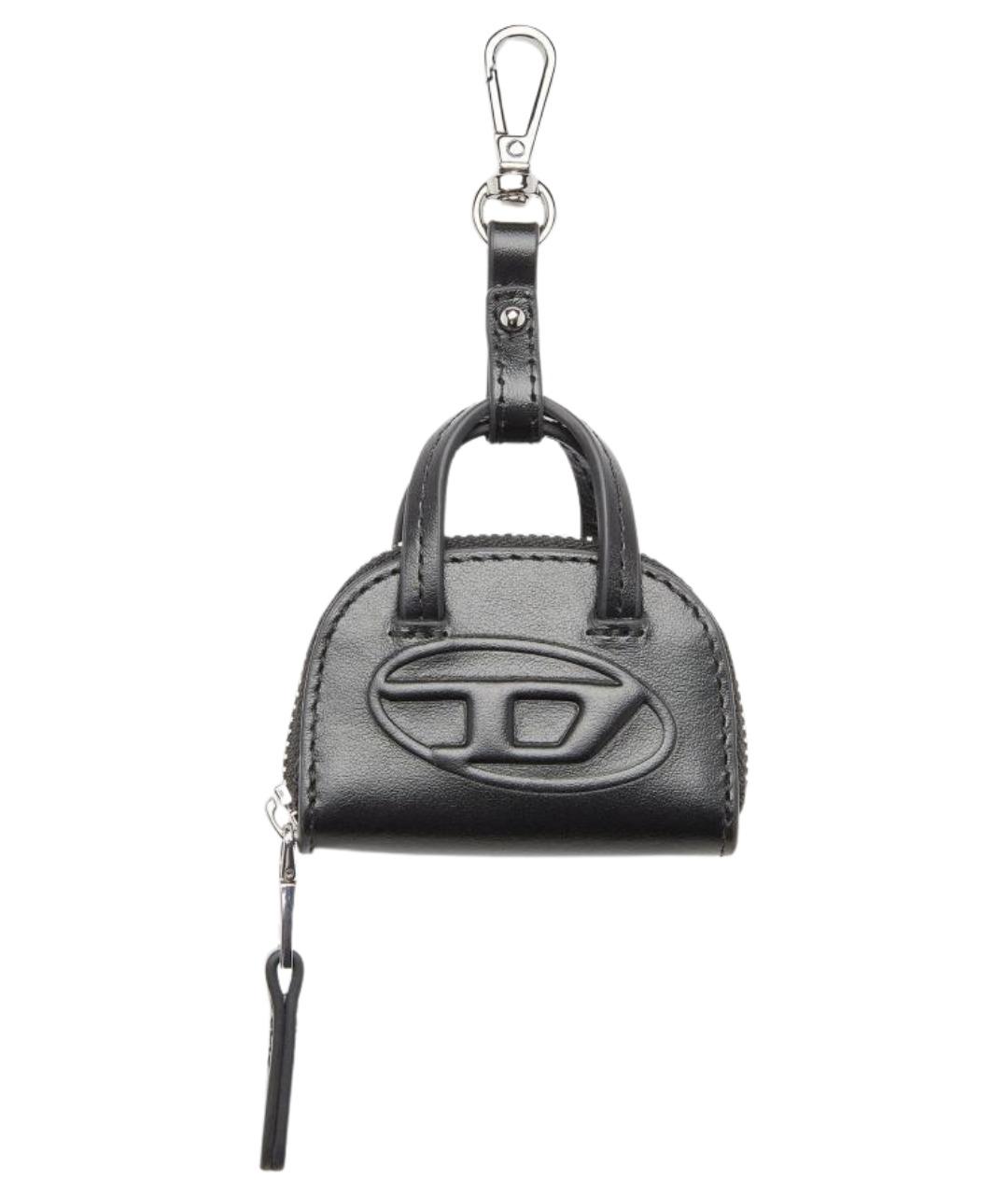 DIESEL Черный брелок, фото 1