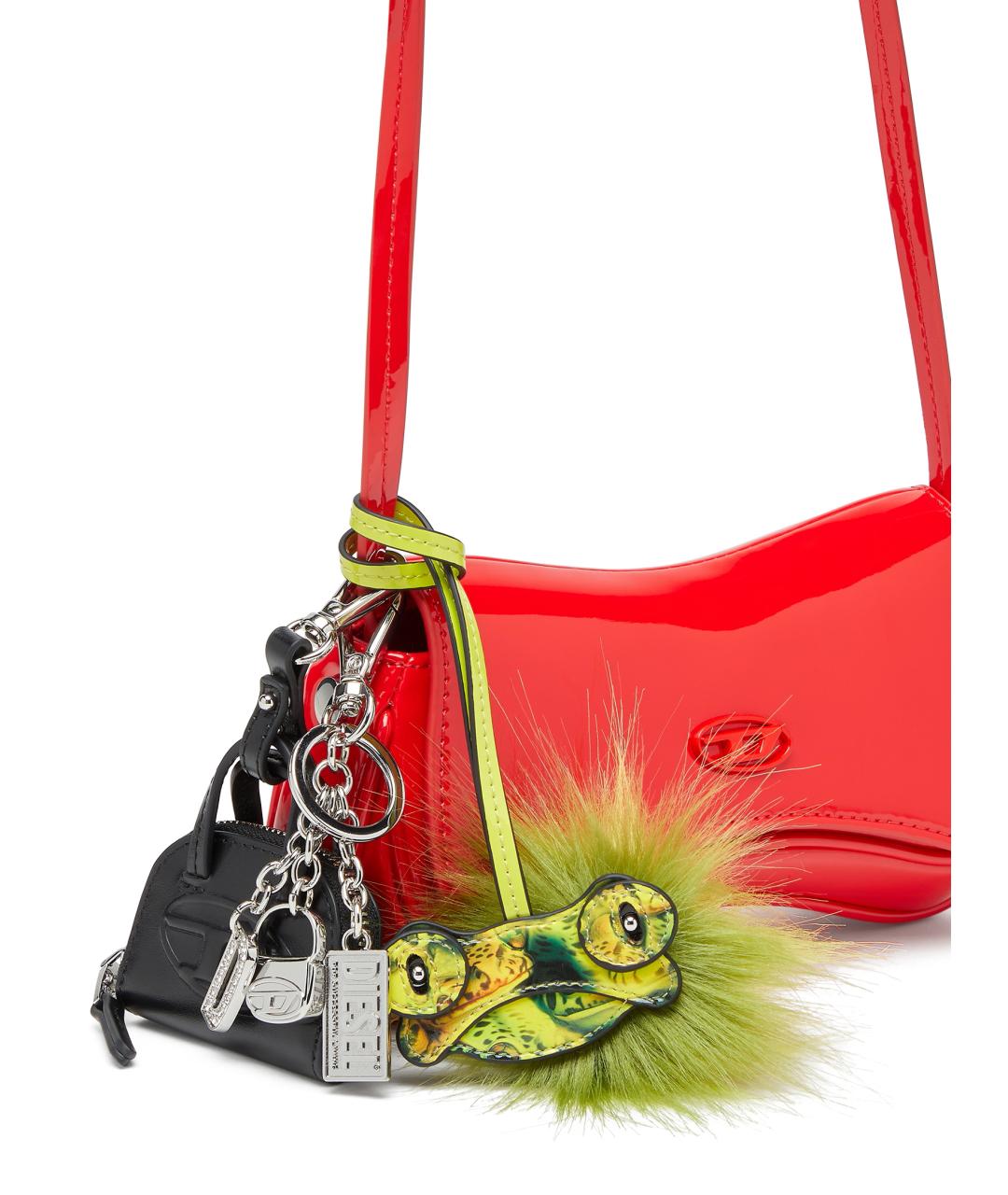 DIESEL Черный брелок, фото 3