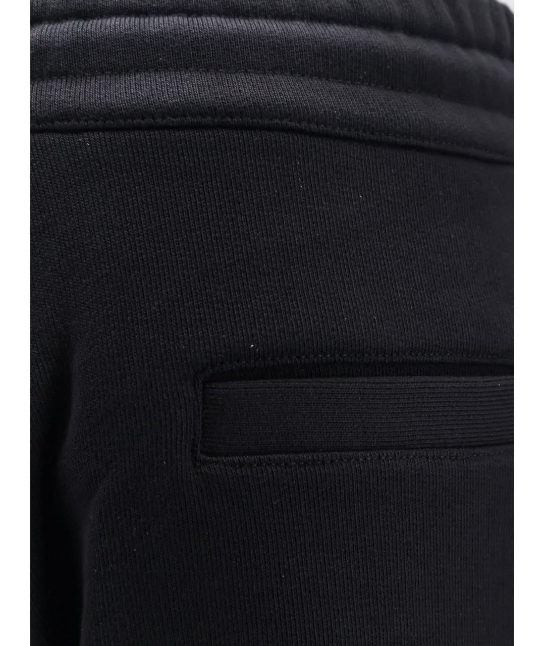 ALAIA Черные хлопковые брюки широкие, фото 3