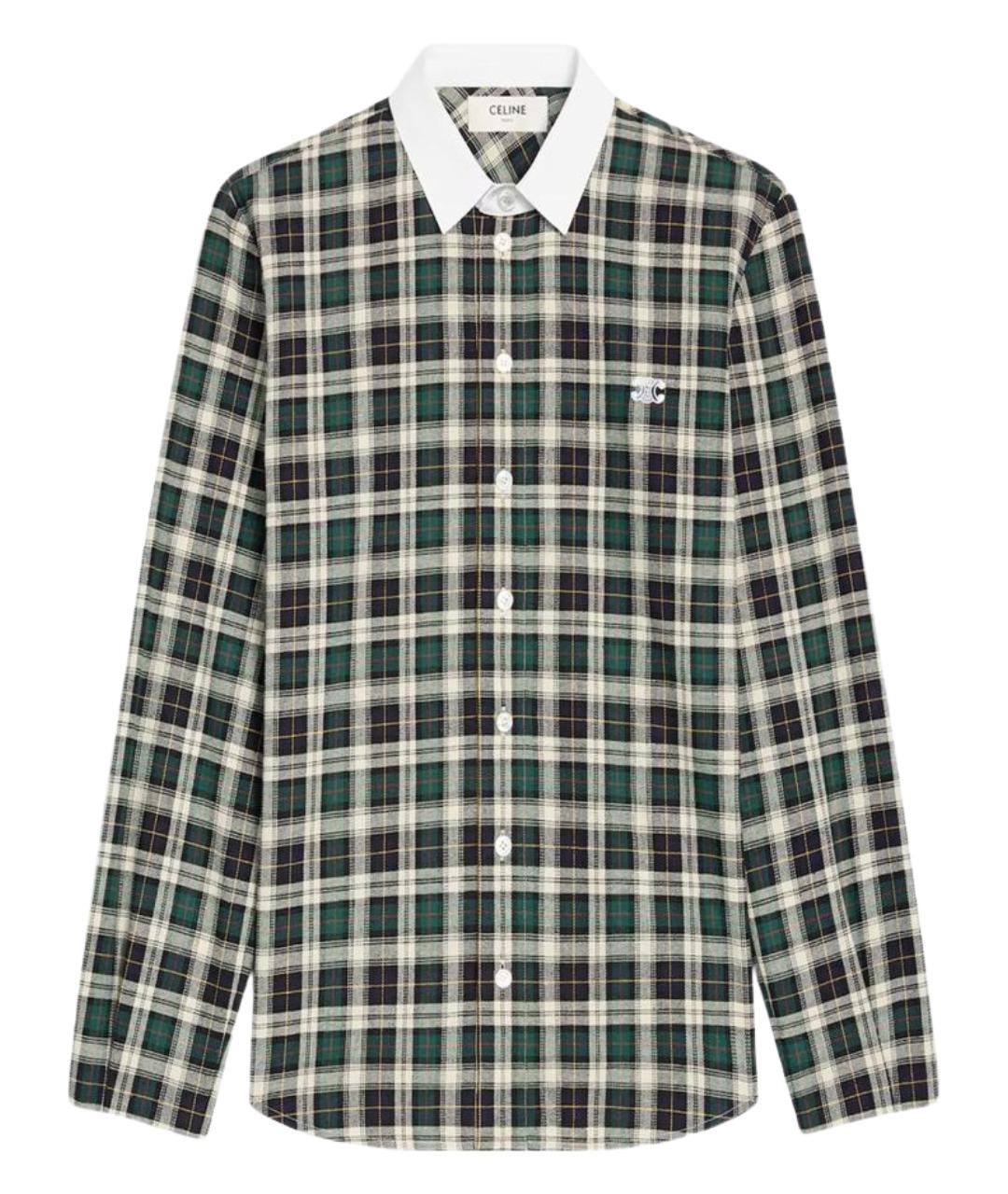 CELINE Мульти хлопковая рубашка, фото 1