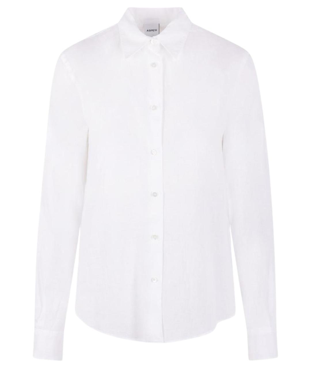 ASPESI Белая льняная рубашка, фото 1