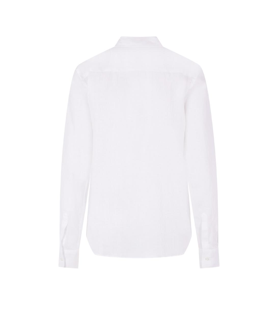 ASPESI Белая льняная рубашка, фото 2