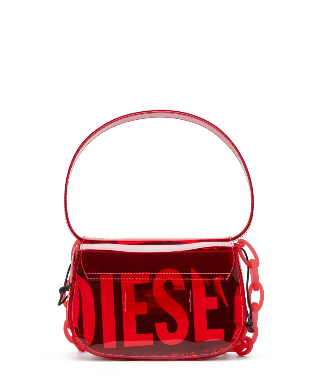DIESEL Красная сумка через плечо, фото 2