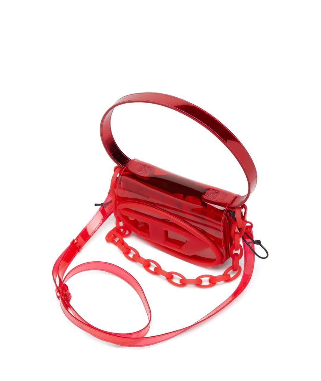DIESEL Красная сумка через плечо, фото 5