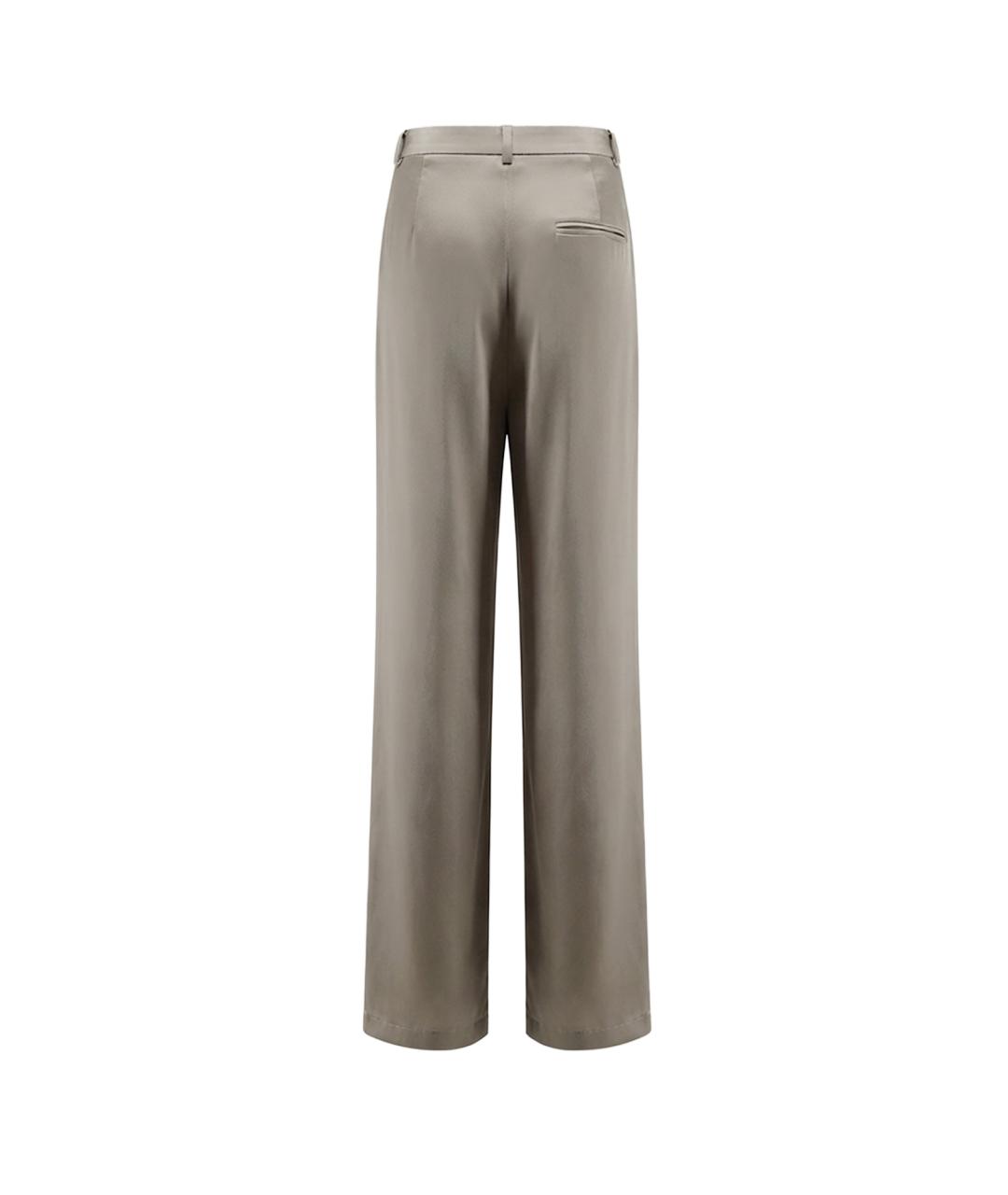 ALYSI Бежевые брюки широкие, фото 2