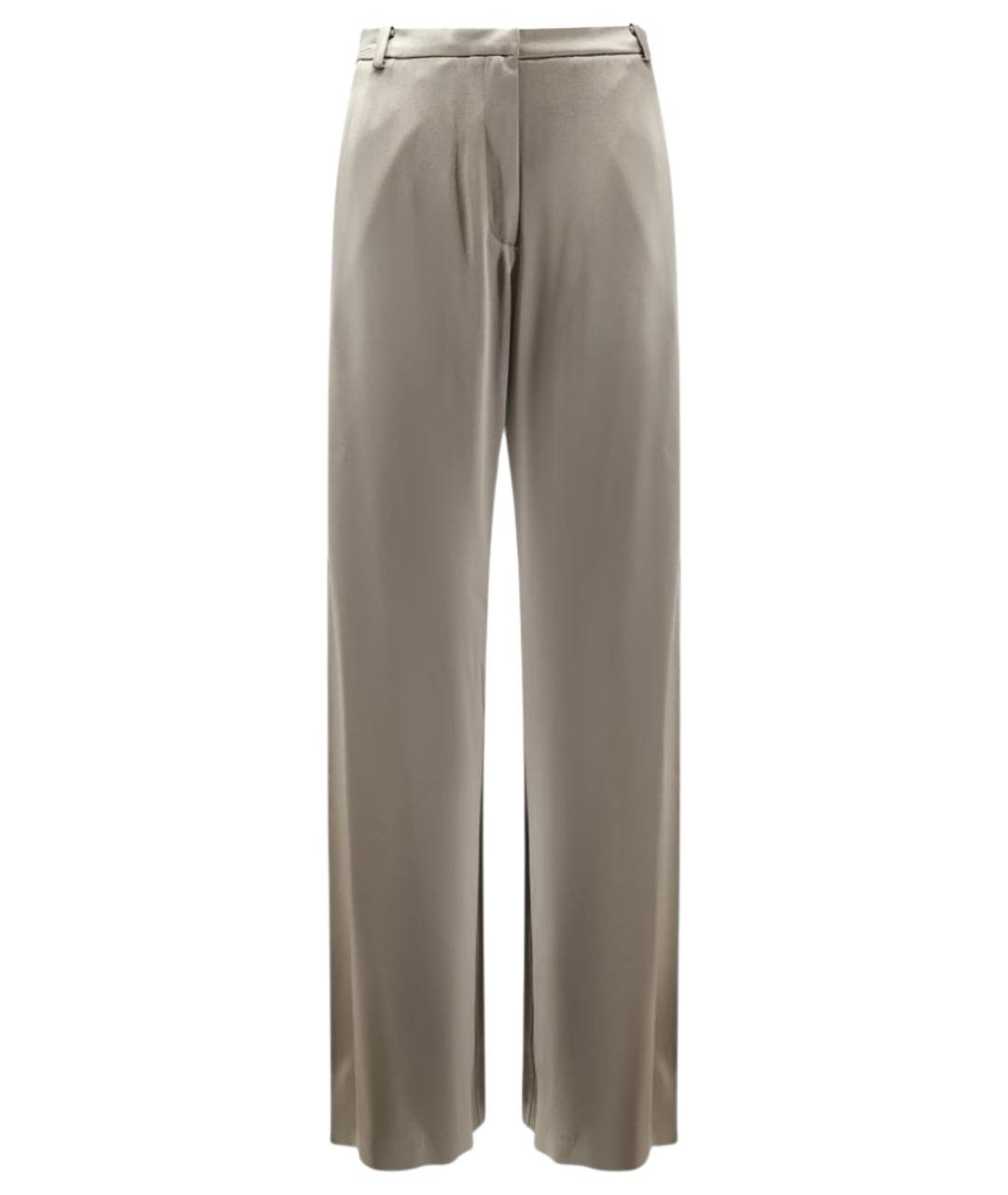 ALYSI Бежевые брюки широкие, фото 1
