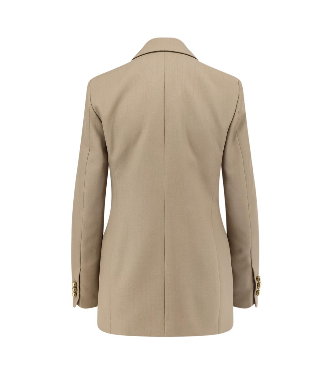 SEAFARER Бежевый шерстяной жакет/пиджак, фото 2