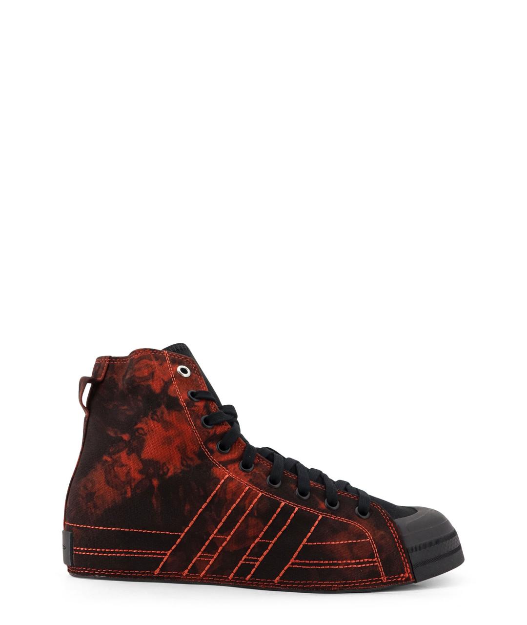 Y-3 Мульти текстильные высокие кроссовки / кеды, фото 1