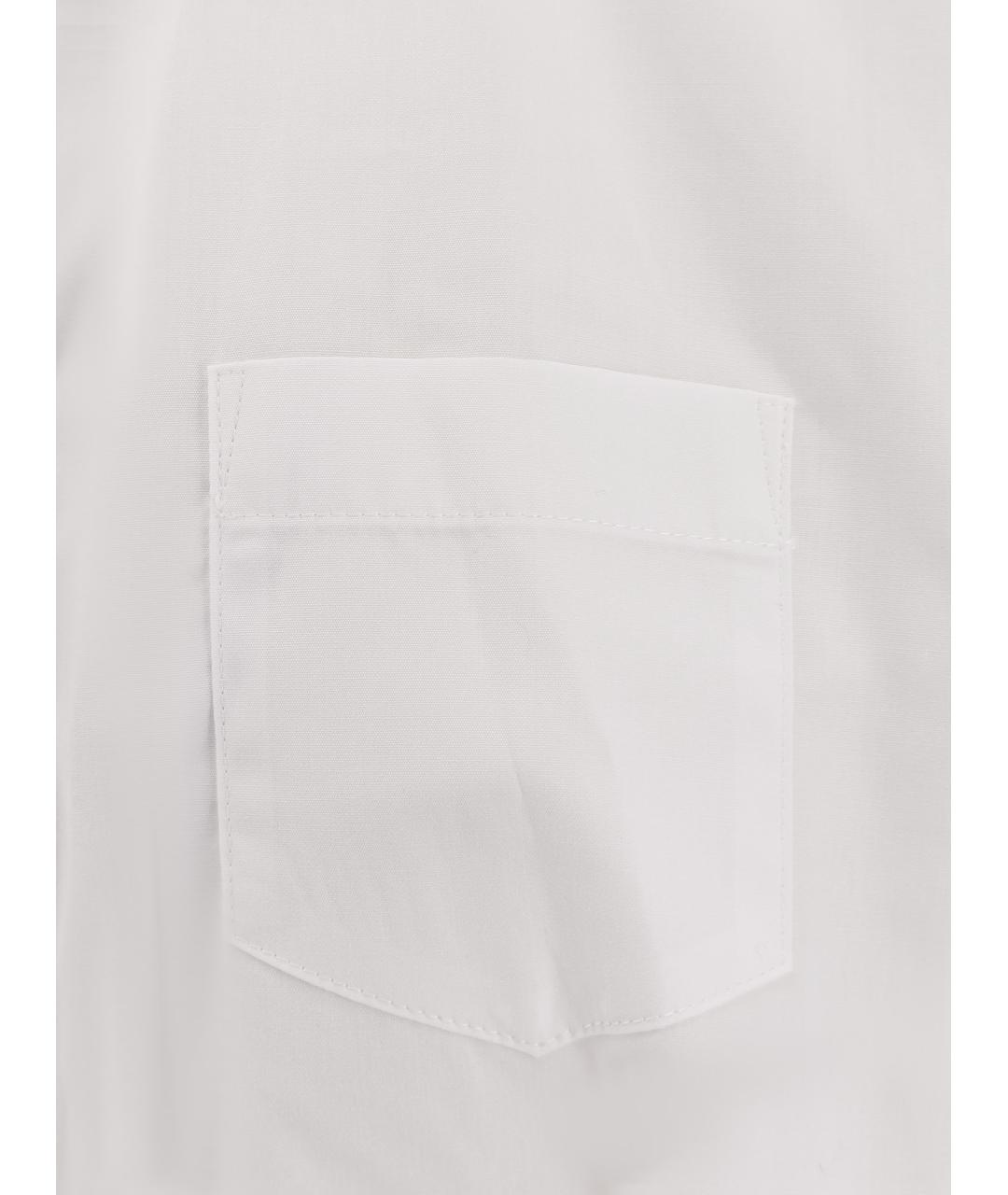 SACAI Белая хлопковая рубашка, фото 3