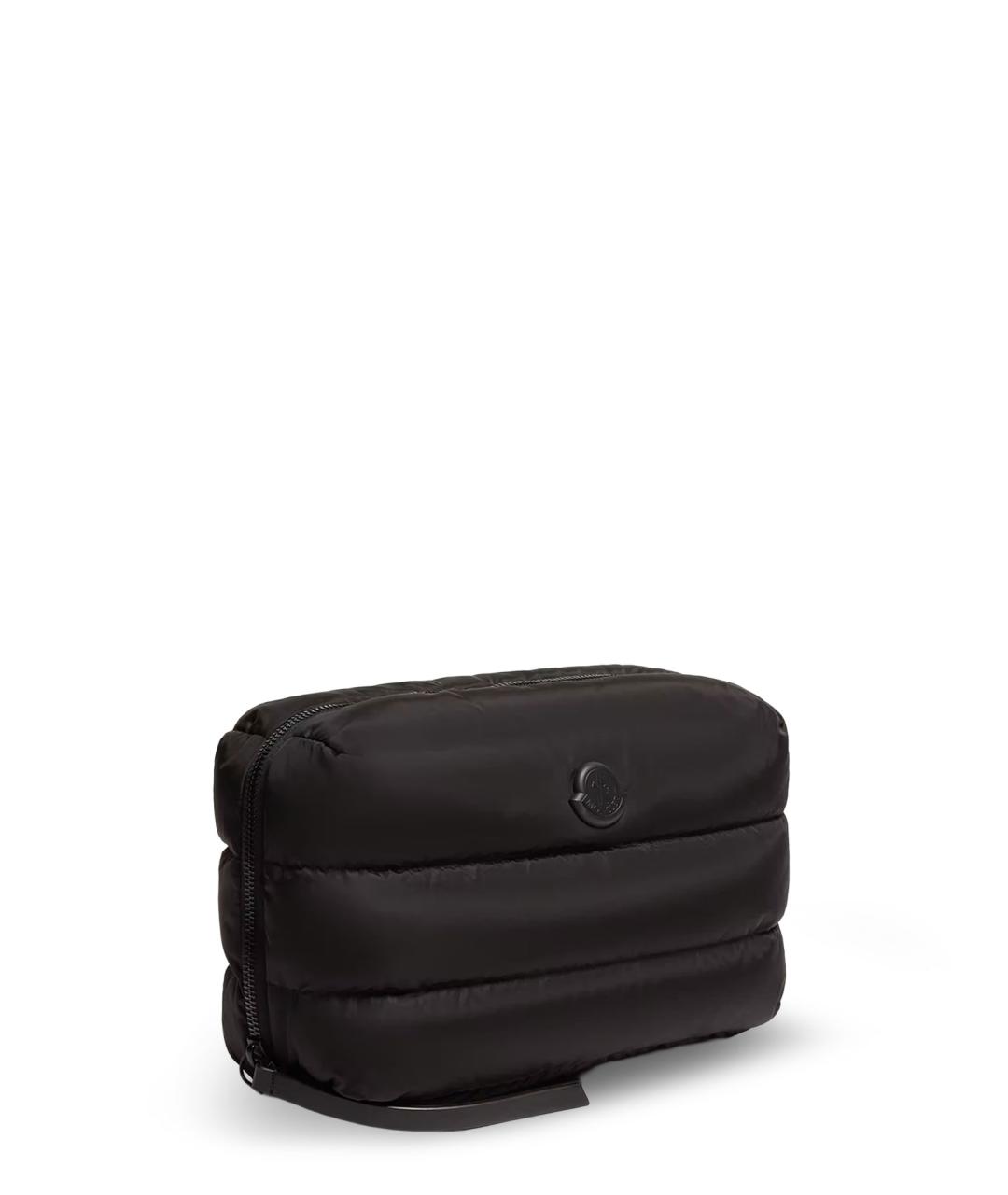 MONCLER Черная синтетическая косметичка, фото 3
