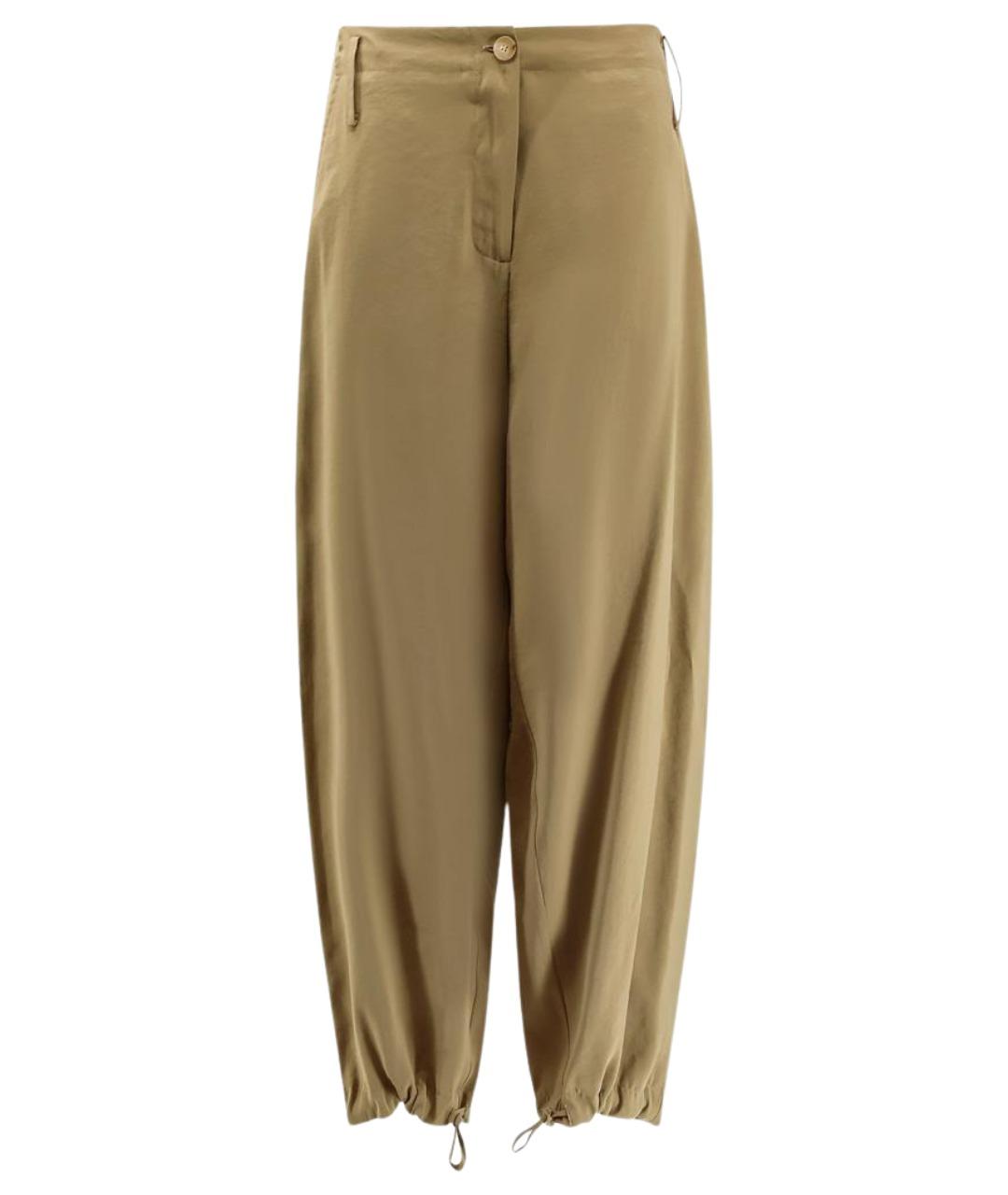 ALYSI Горчичные брюки широкие, фото 1