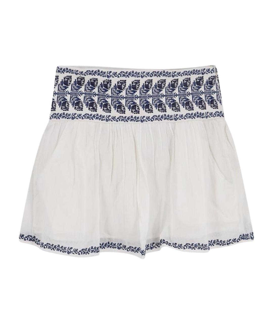 ISABEL MARANT ETOILE Синяя хлопковая юбка миди, фото 1