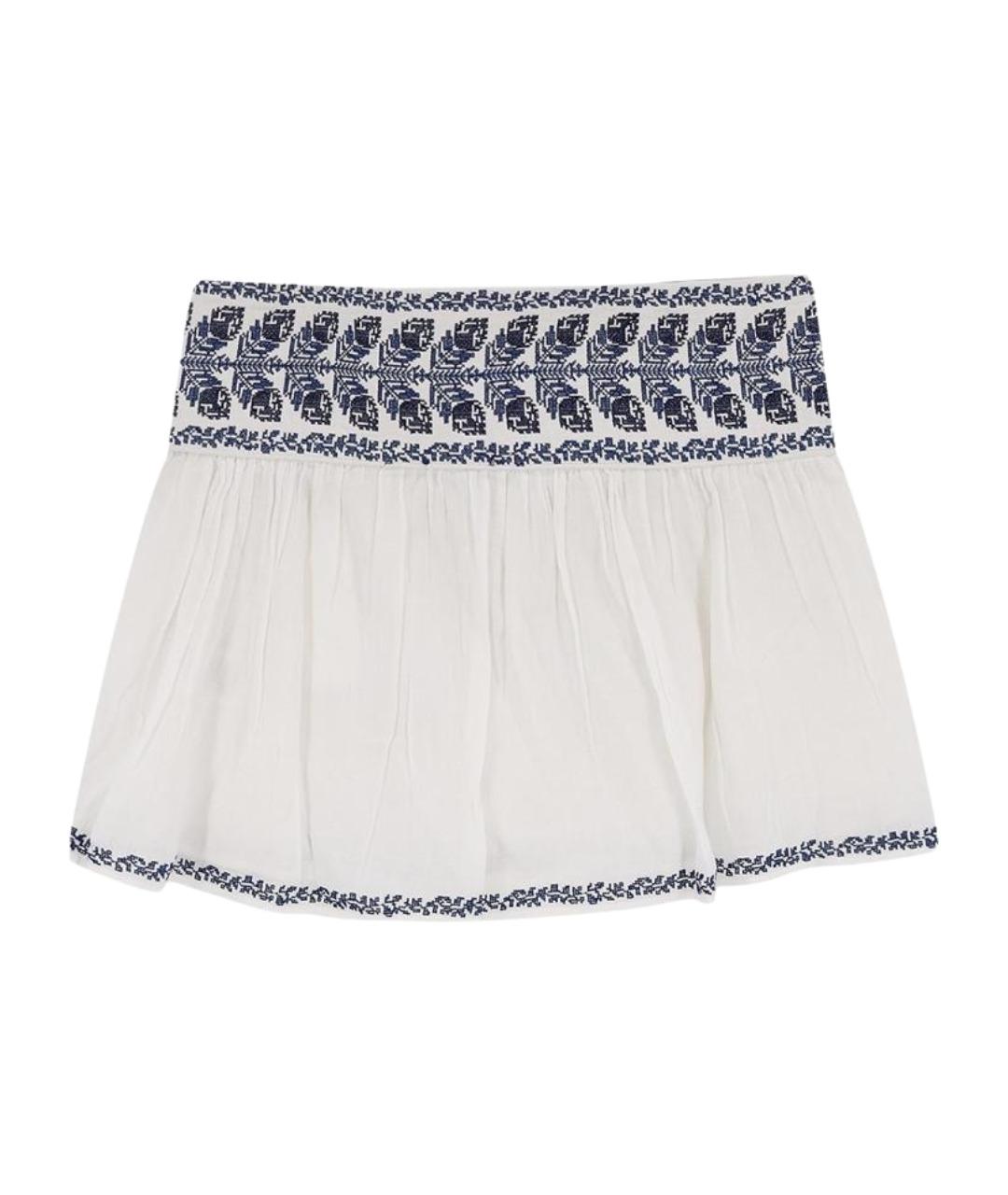 ISABEL MARANT ETOILE Синяя хлопковая юбка миди, фото 2