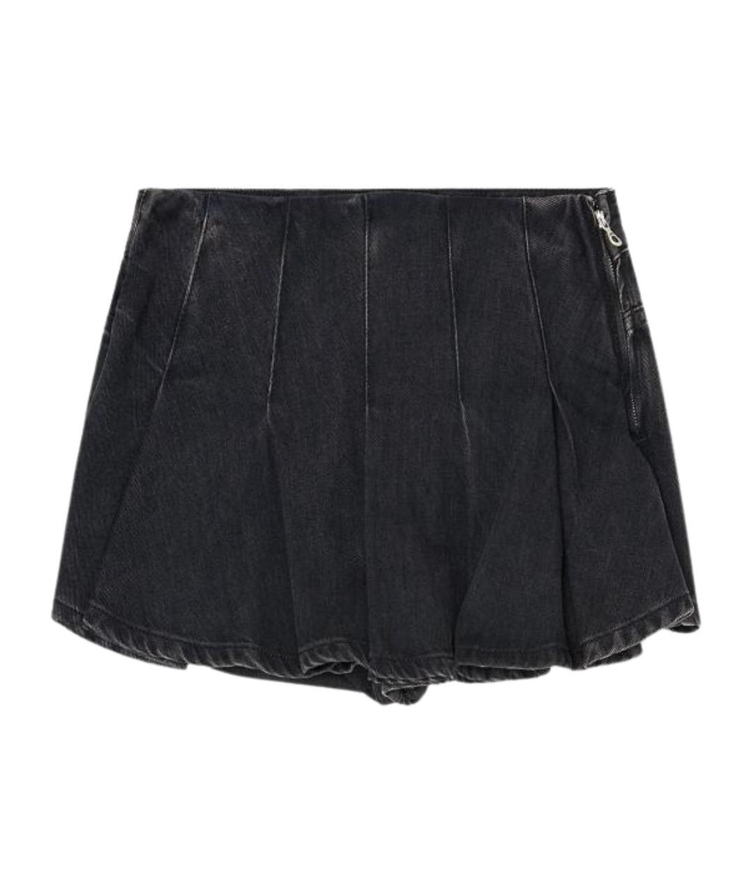 DIESEL Черные хлопковые шорты, фото 1