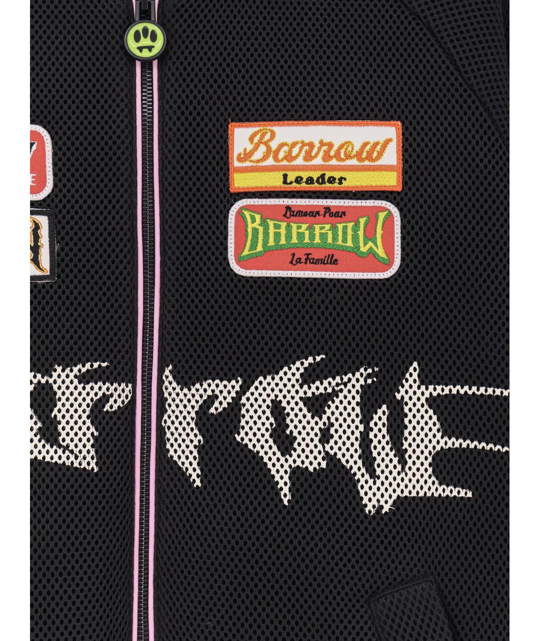 BARROW Черная полиамидовая куртка, фото 3