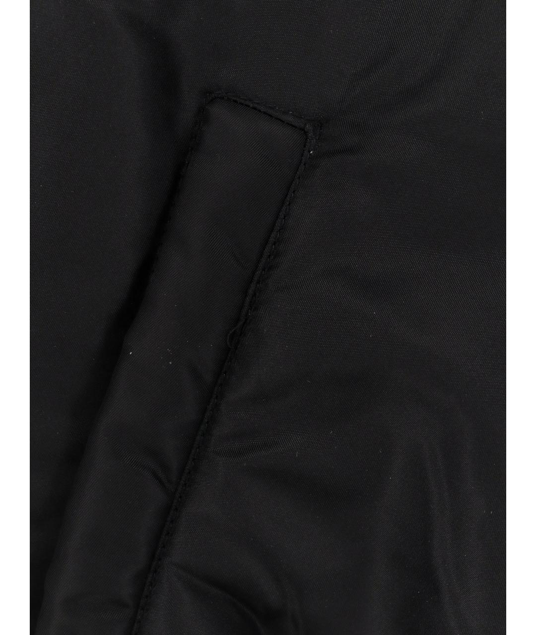 IH NOM UH NIT Черная полиамидовая куртка, фото 3