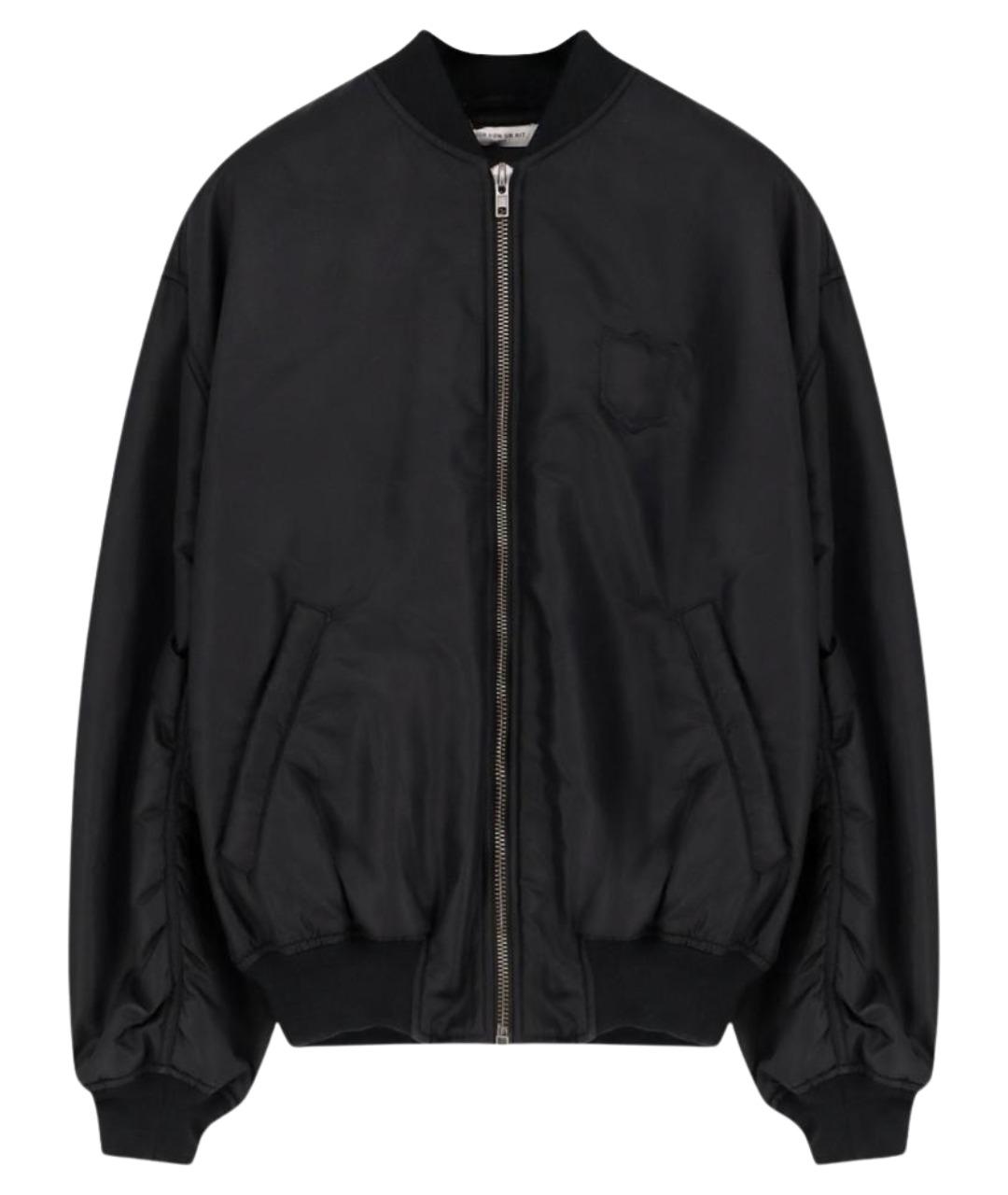 IH NOM UH NIT Черная полиамидовая куртка, фото 1