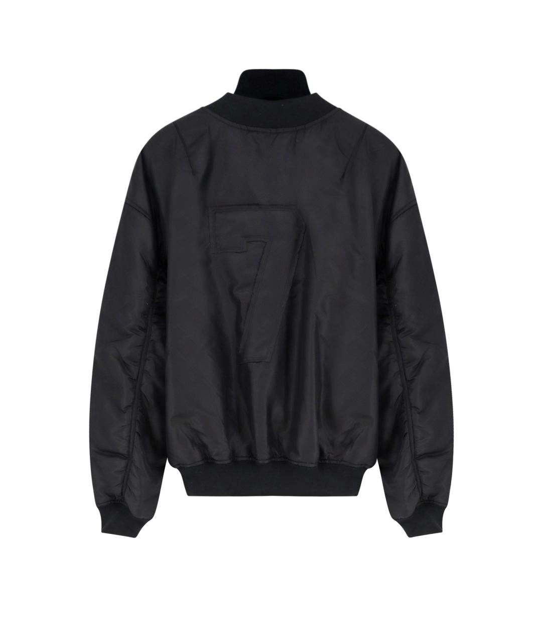 IH NOM UH NIT Черная полиамидовая куртка, фото 2