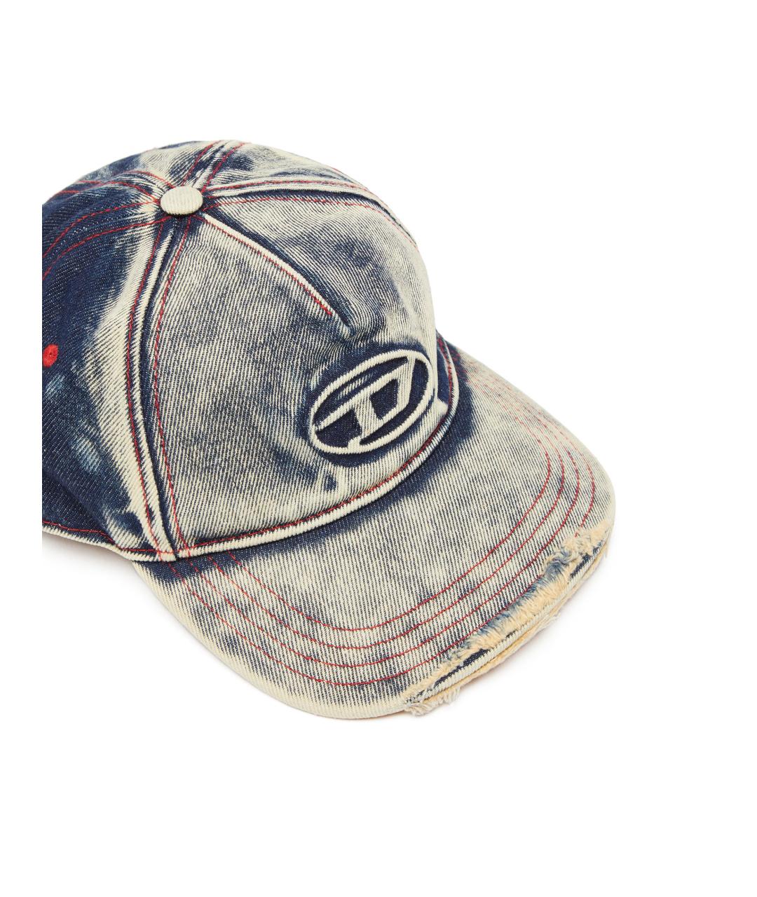 DIESEL Синяя хлопковая кепка/бейсболка, фото 3