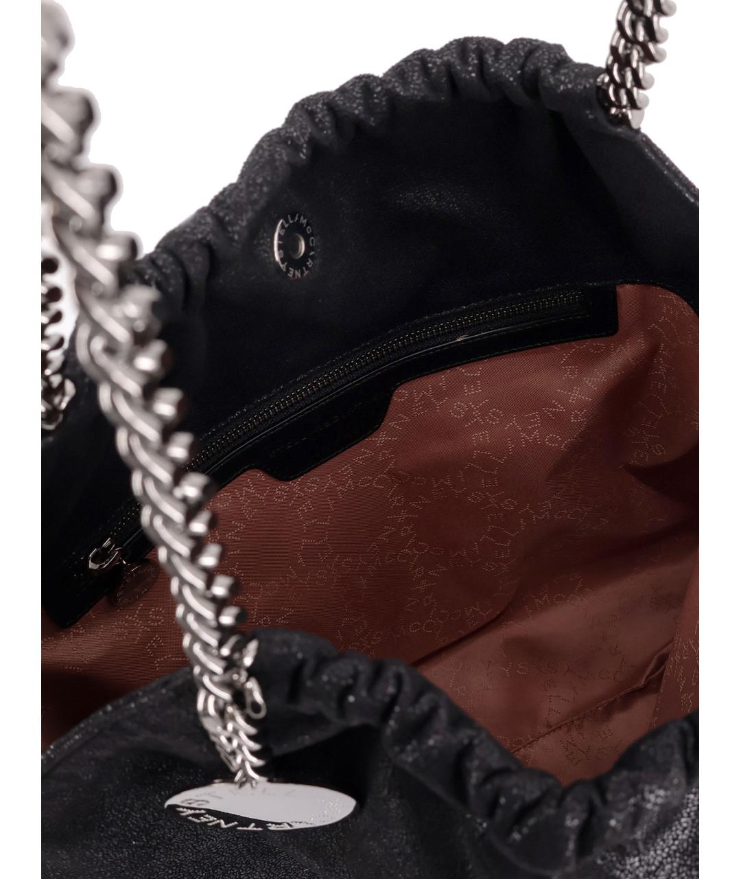 STELLA MCCARTNEY Черная сумка через плечо из искусственной кожи, фото 3