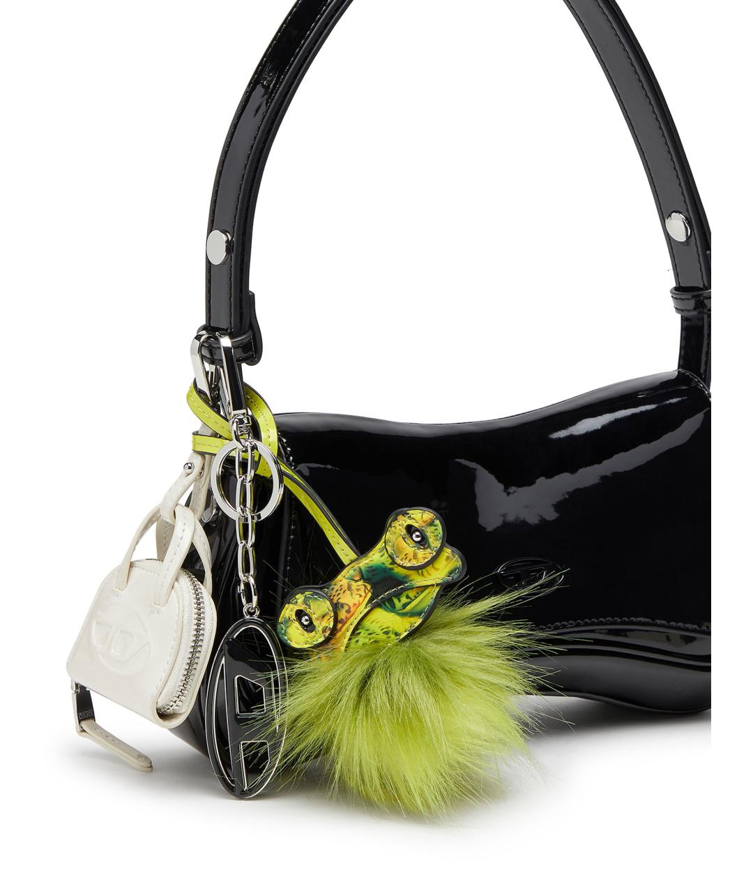 DIESEL Белый брелок, фото 3