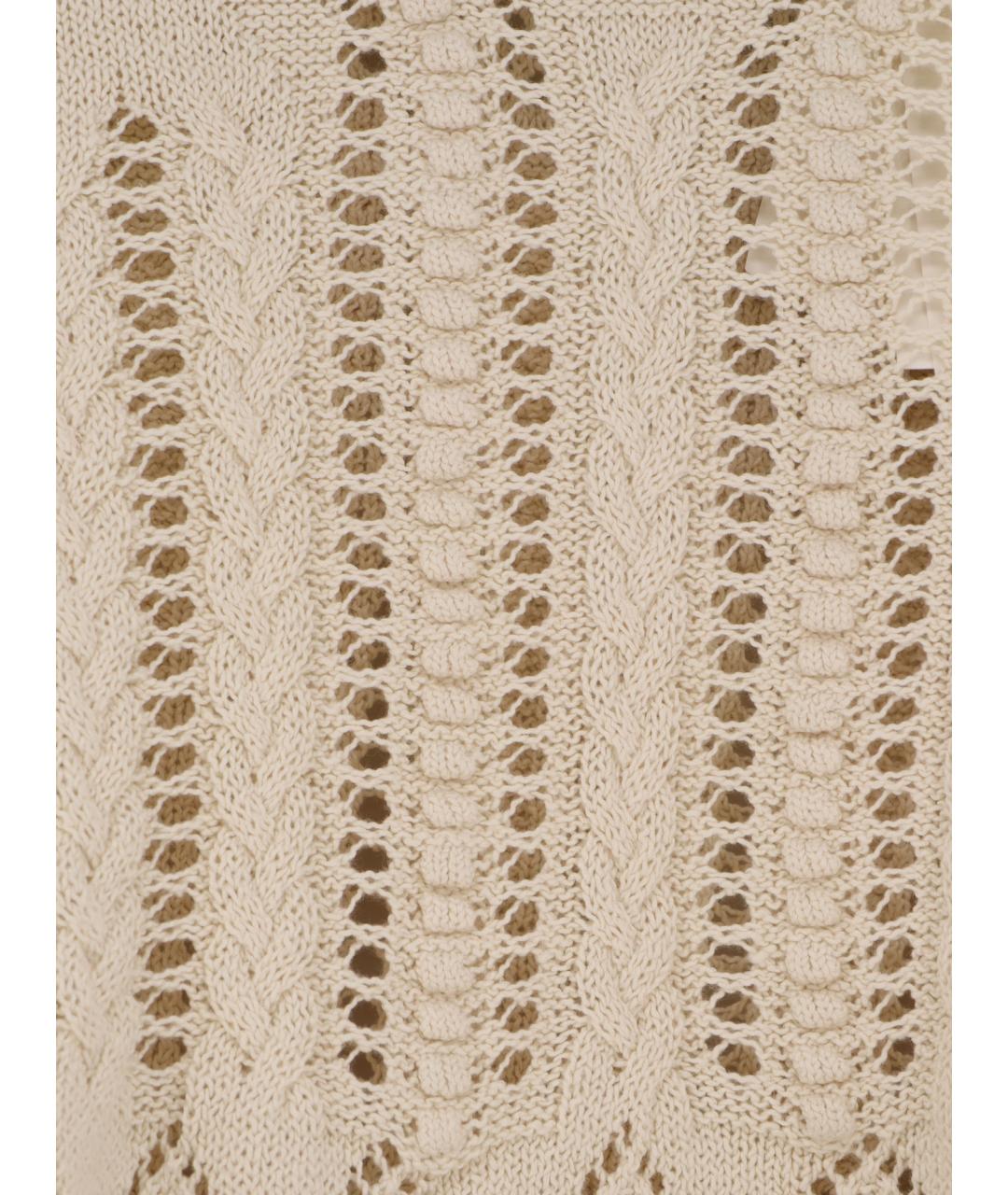 ISABEL MARANT ETOILE Бежевый хлопковый джемпер / свитер, фото 3