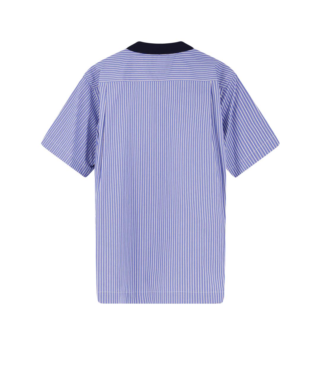 SACAI Мульти хлопковое поло с коротким рукавом, фото 2