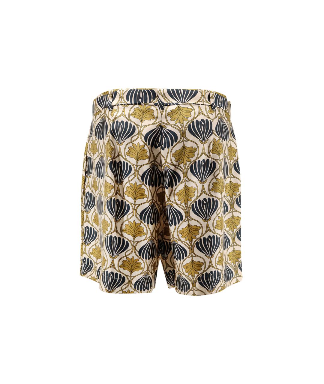 MAX MARA Мульти шелковые шорты, фото 2