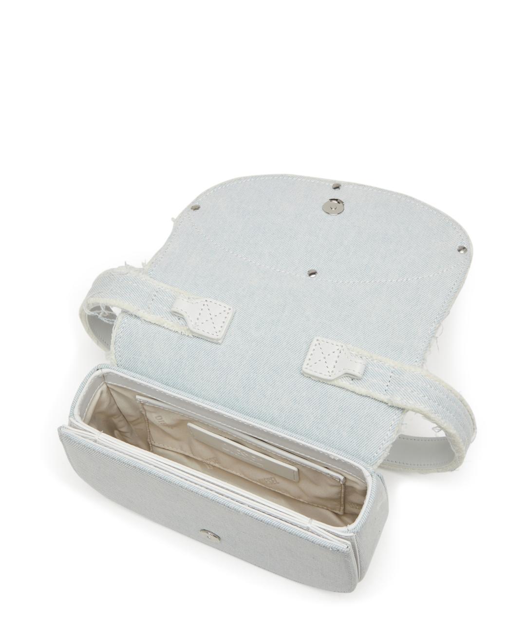 DIESEL Серая сумка с короткими ручками, фото 4