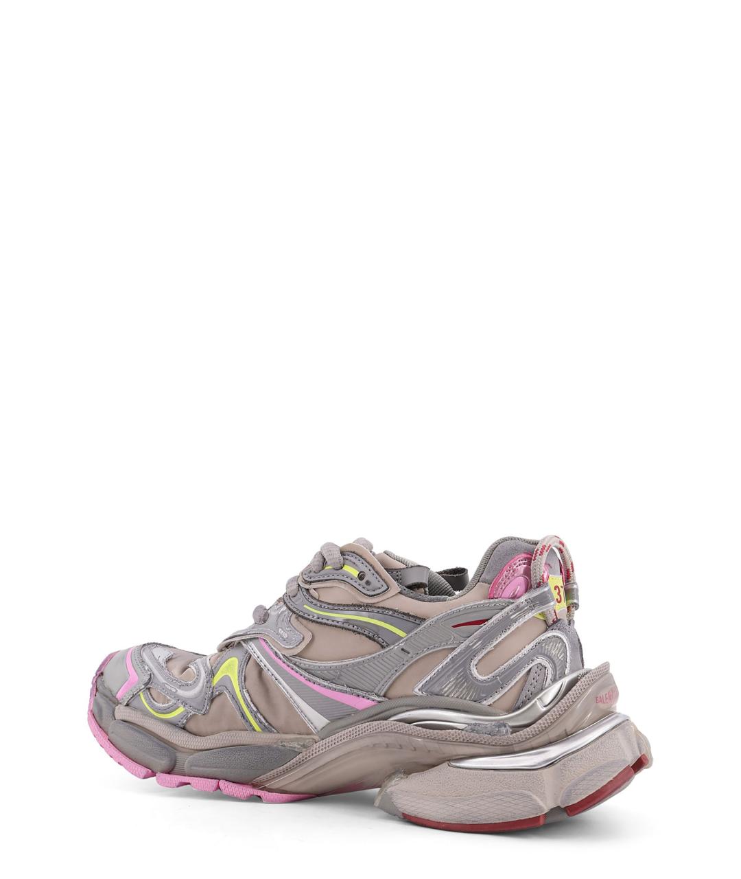 BALENCIAGA Мульти текстильные кроссовки, фото 3