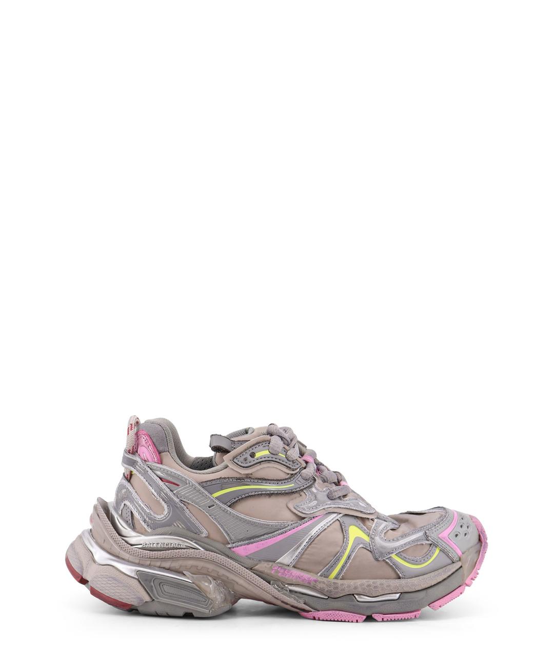 BALENCIAGA Мульти текстильные кроссовки, фото 1