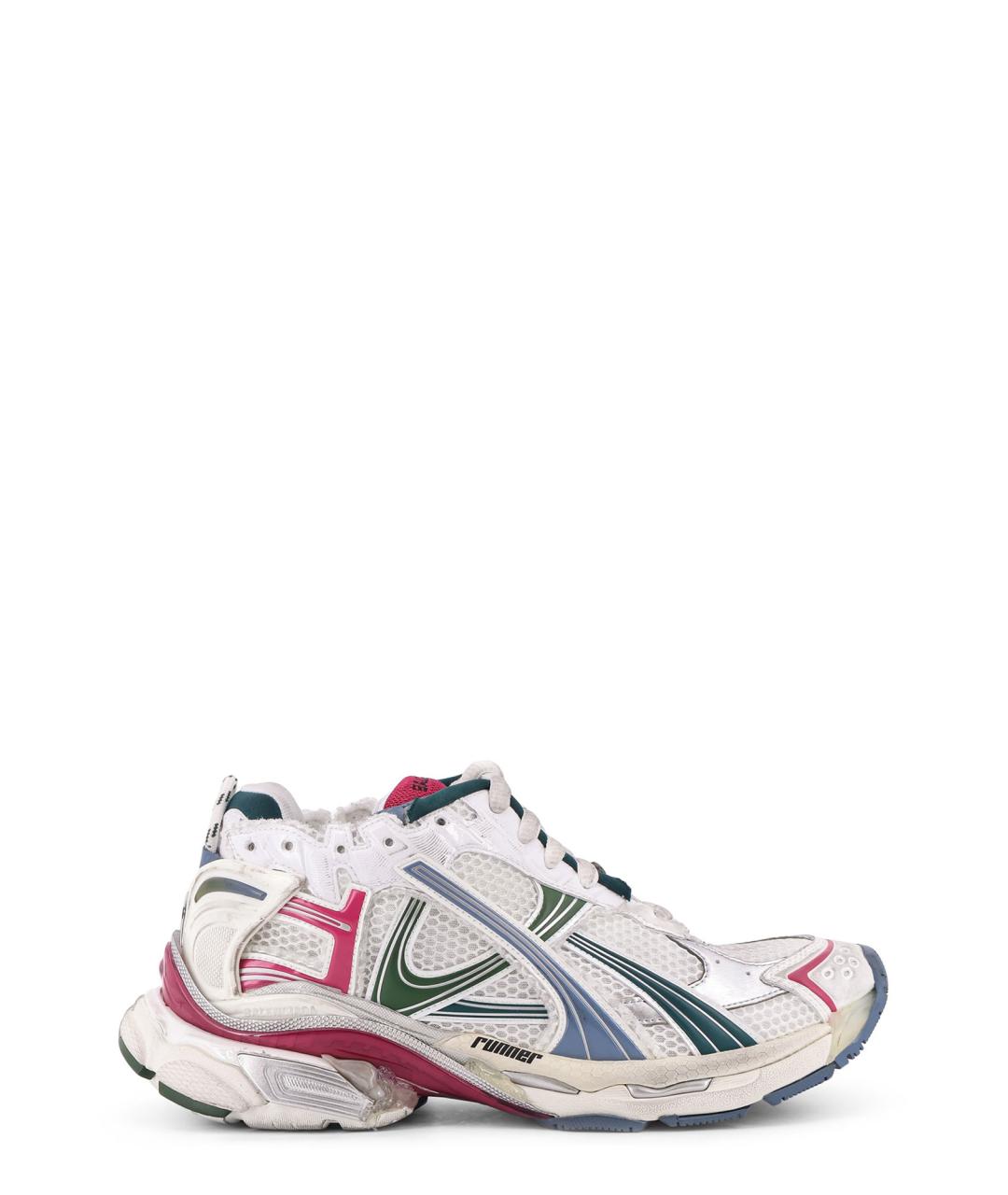 BALENCIAGA Мульти текстильные низкие кроссовки / кеды, фото 1