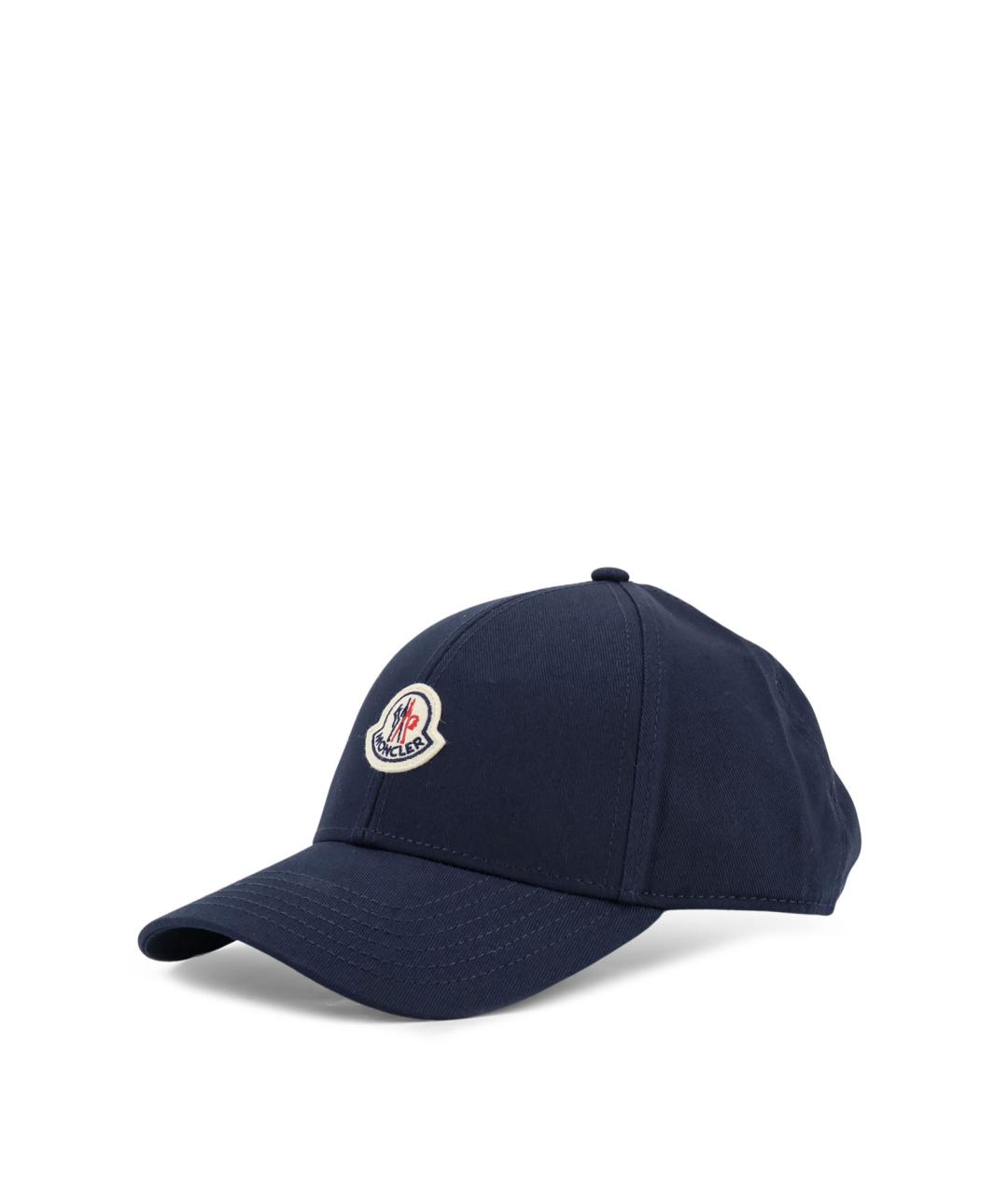 MONCLER Синяя хлопковая кепка/бейсболка, фото 2