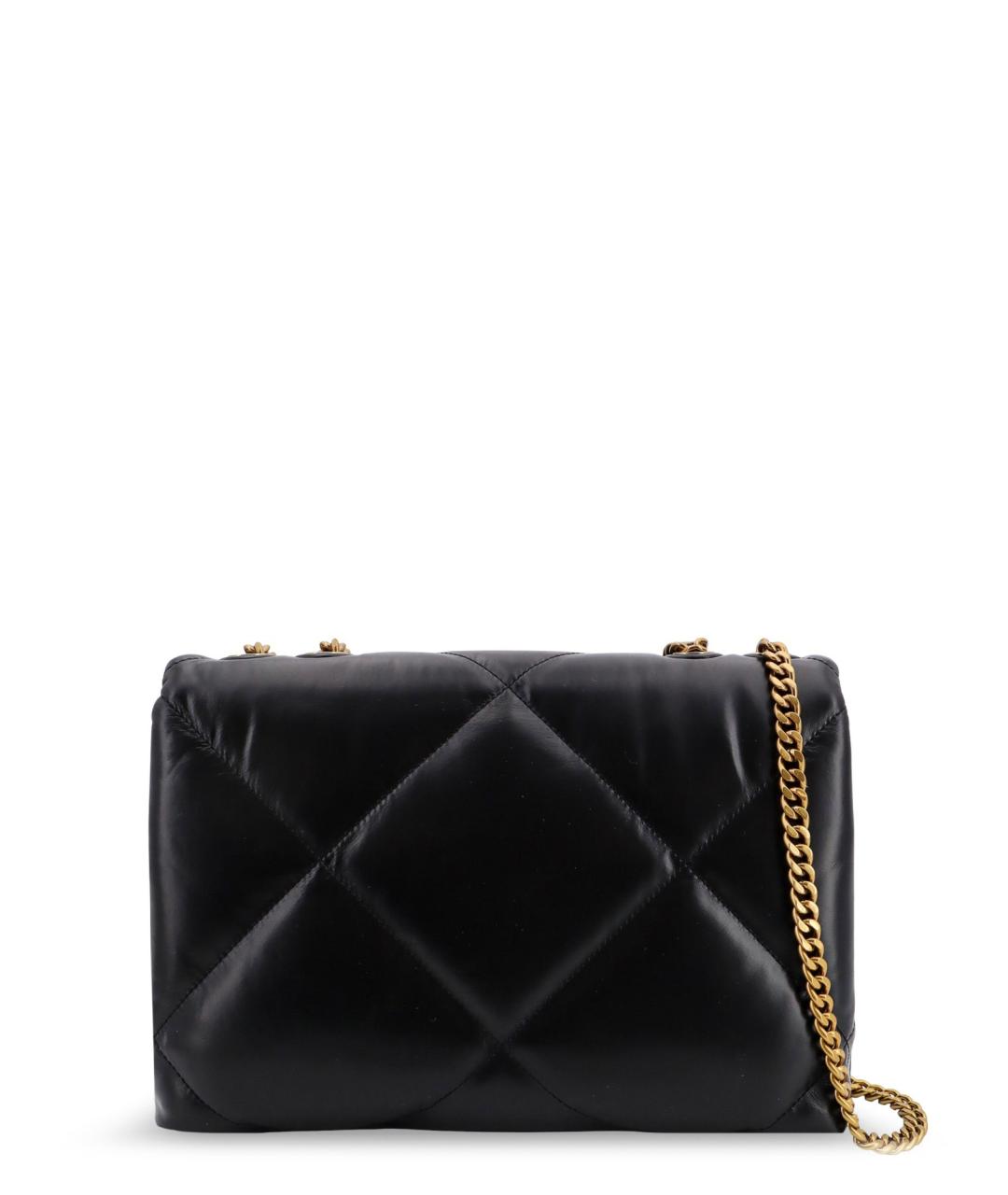 TORY BURCH Черная кожаная сумка через плечо, фото 2