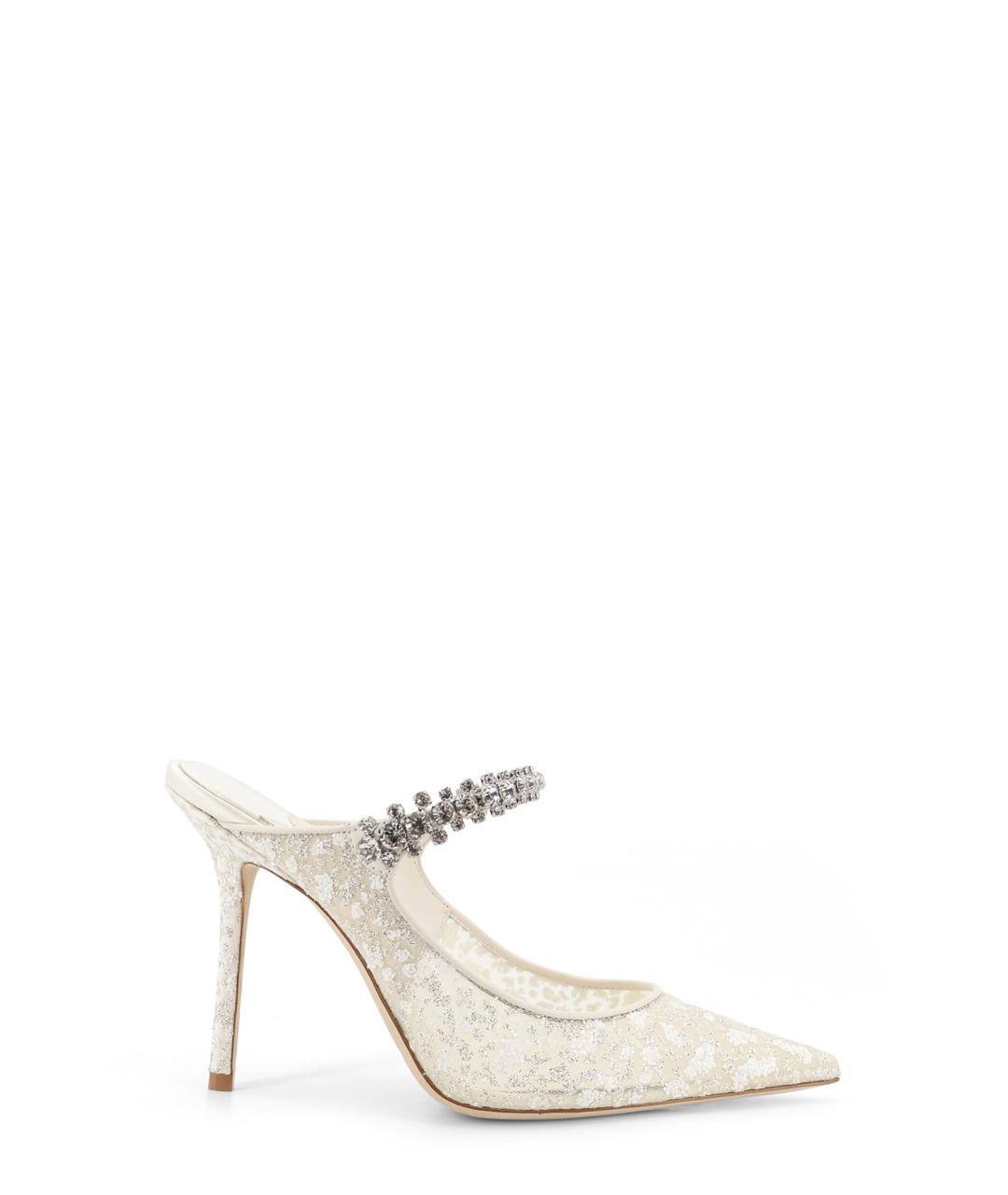 JIMMY CHOO Мульти текстильные мюли, фото 1