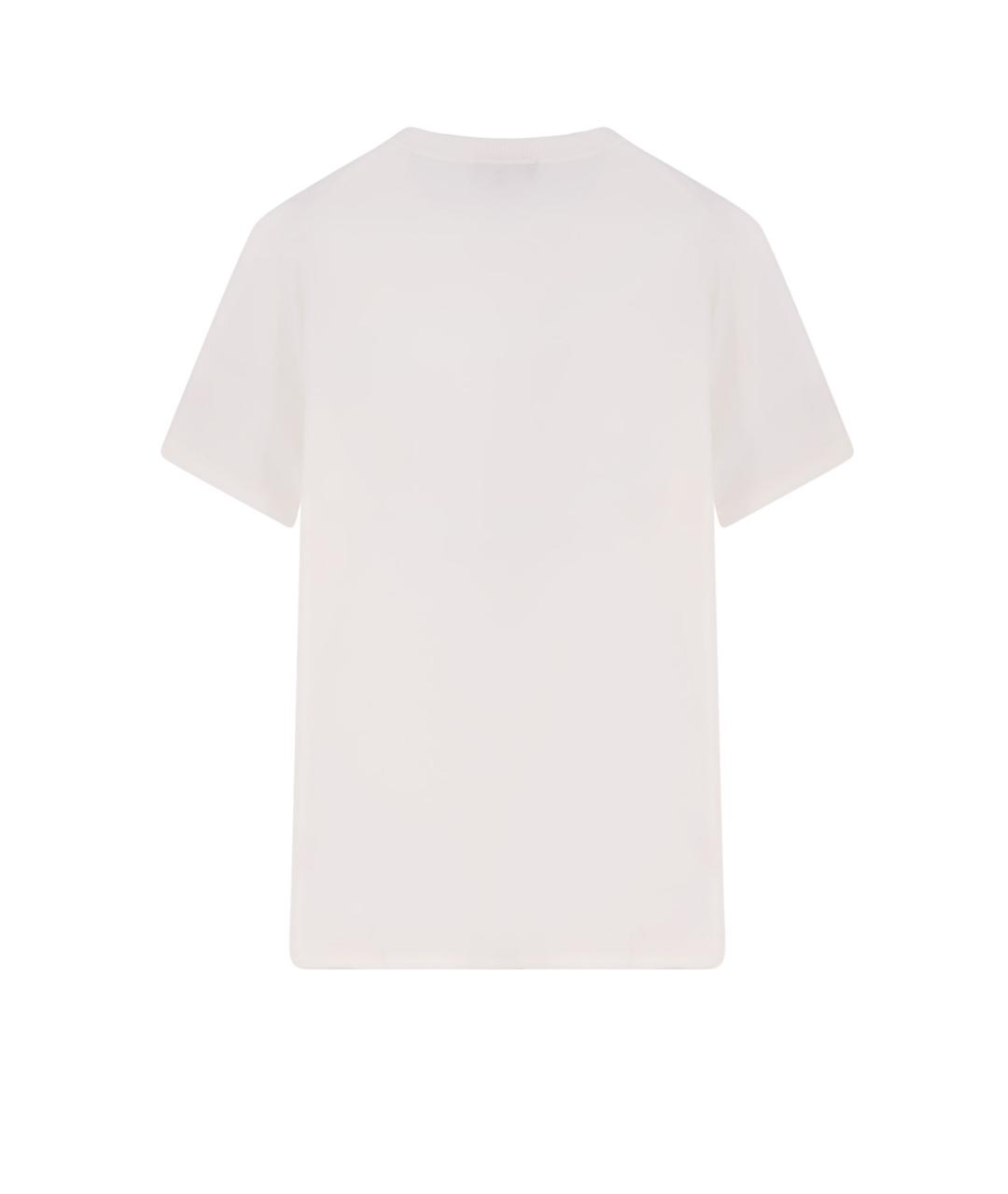 LORO PIANA Белый хлопковый джемпер / свитер, фото 2