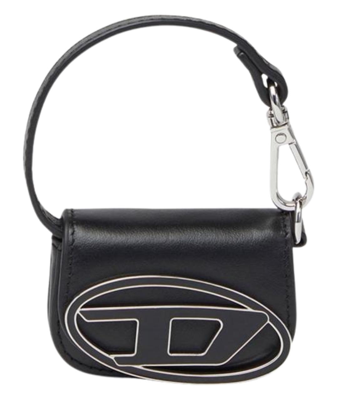 DIESEL Черный брелок, фото 1