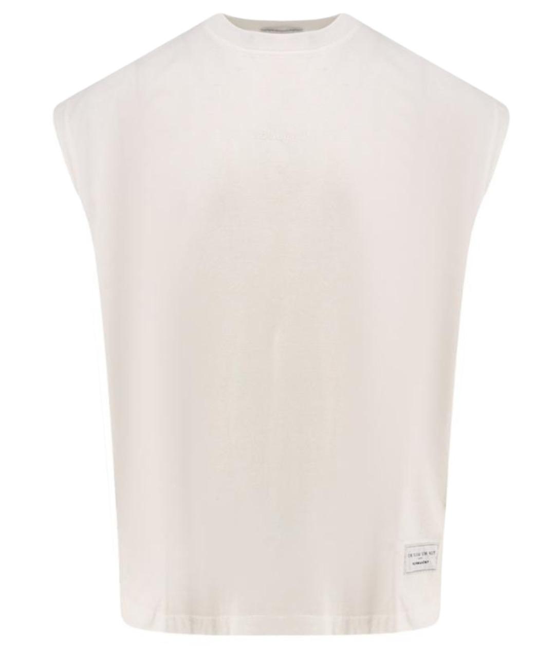 IH NOM UH NIT Белая хлопковая футболка, фото 1