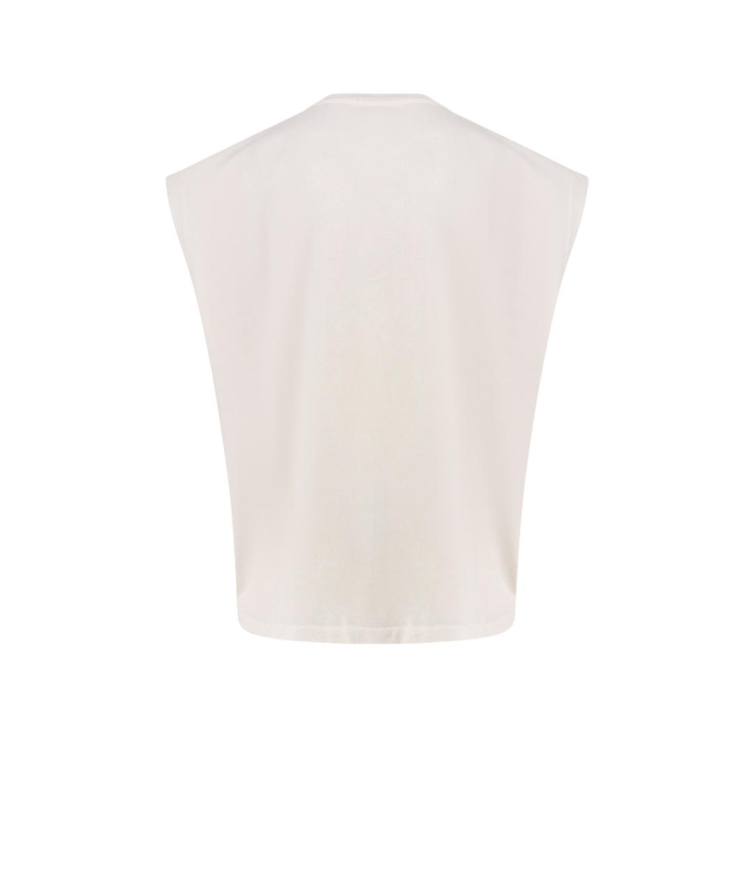 IH NOM UH NIT Белая хлопковая футболка, фото 2