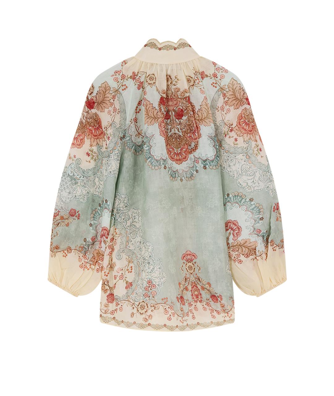 ZIMMERMANN Мульти рубашка, фото 2